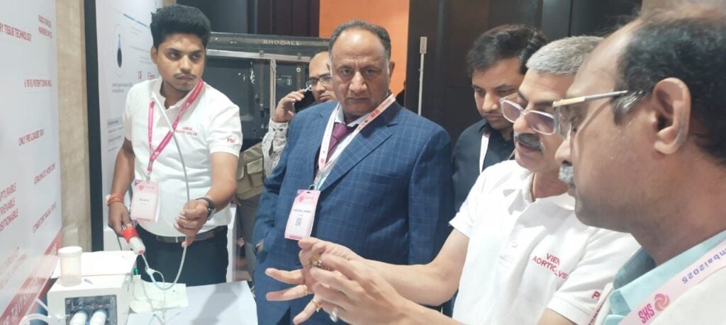 P&F product demonstration at the Structural Heart Summit Mumbai 2025