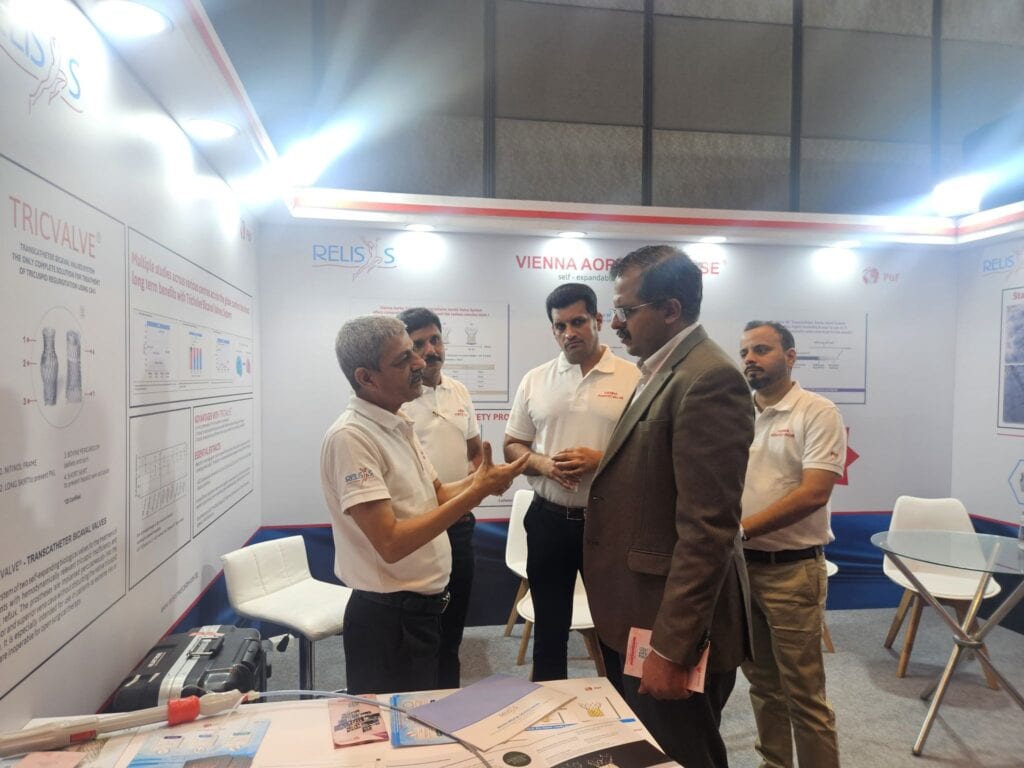 P&F product demonstration at the Structural Heart Summit Mumbai 2025