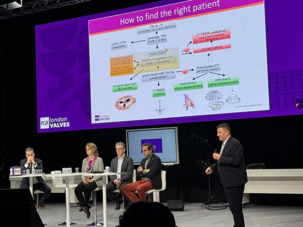 A panel presentation at PCR London Valves